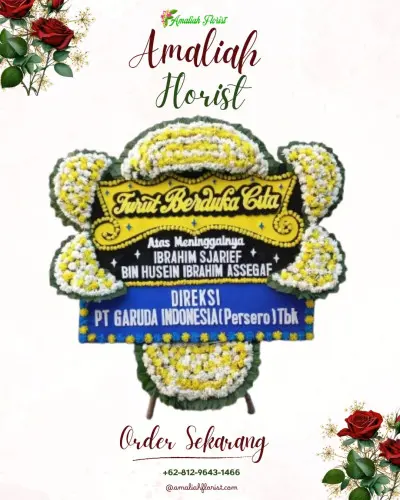 Papan Bunga Duka di Singaraja
